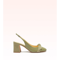 Clarita Curve Slingback 60 Silvergreen