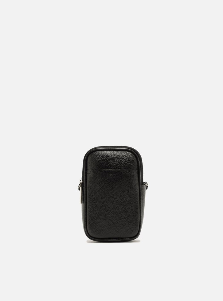 Mini Bolsa Preta Tina Porta-Celular