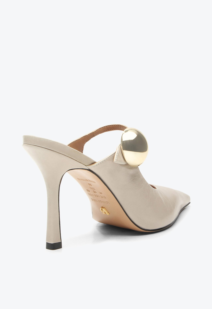 Mule Bege Vicenza Olga | ZZ MALL