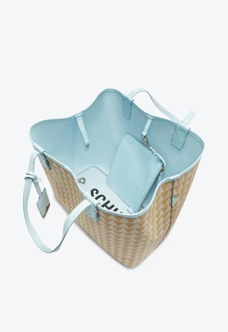 Bolsa Shopping Bege Schutz Lona