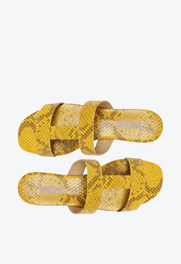 RASTEIRA AMARELA SNAKE ANACAPRI TIRA ÚNICA