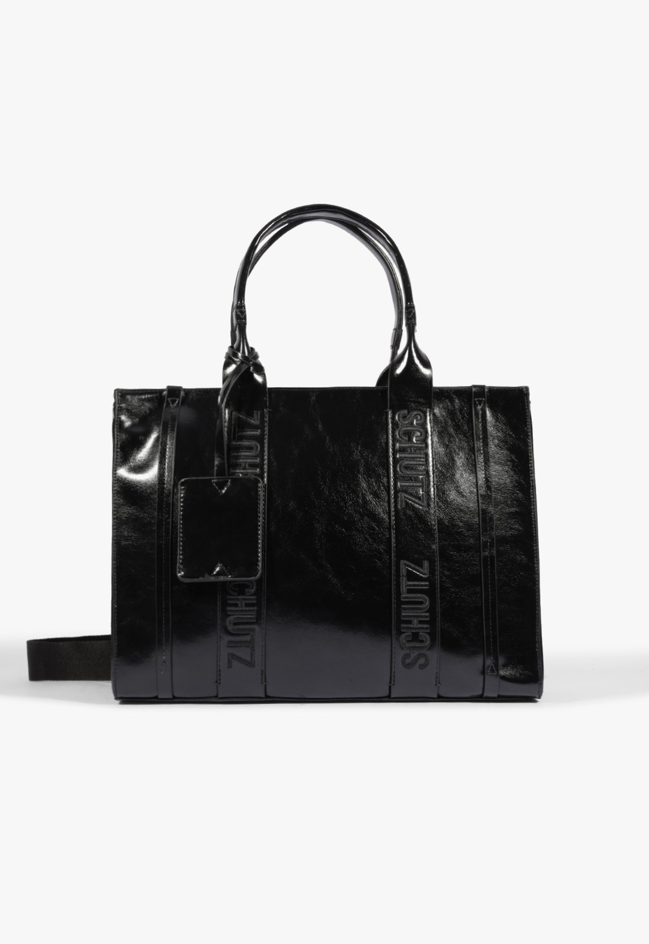 Bolsa Shopping Avery Preta | ZZ MALL