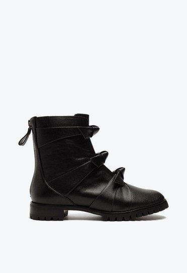 Lolita Waterproof Combat Black | ZZ MALL