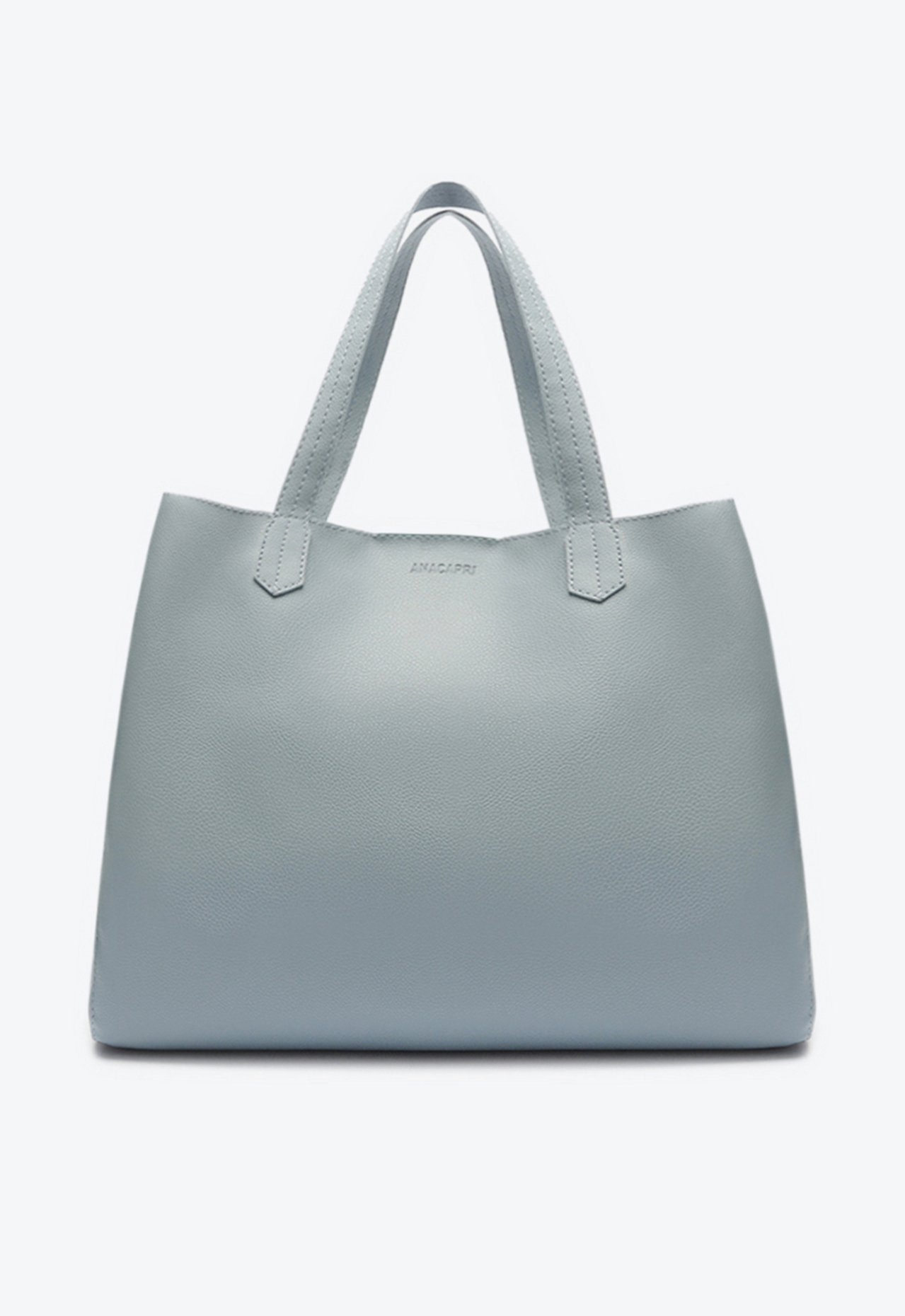 Bolsa Shopping Azul Anacapri Soft Grande Bolsa Shopping Azul Anacapri Soft Grande