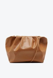 Bolsa Tiracolo Marrom Anacapri Média Trendy Fluffy
