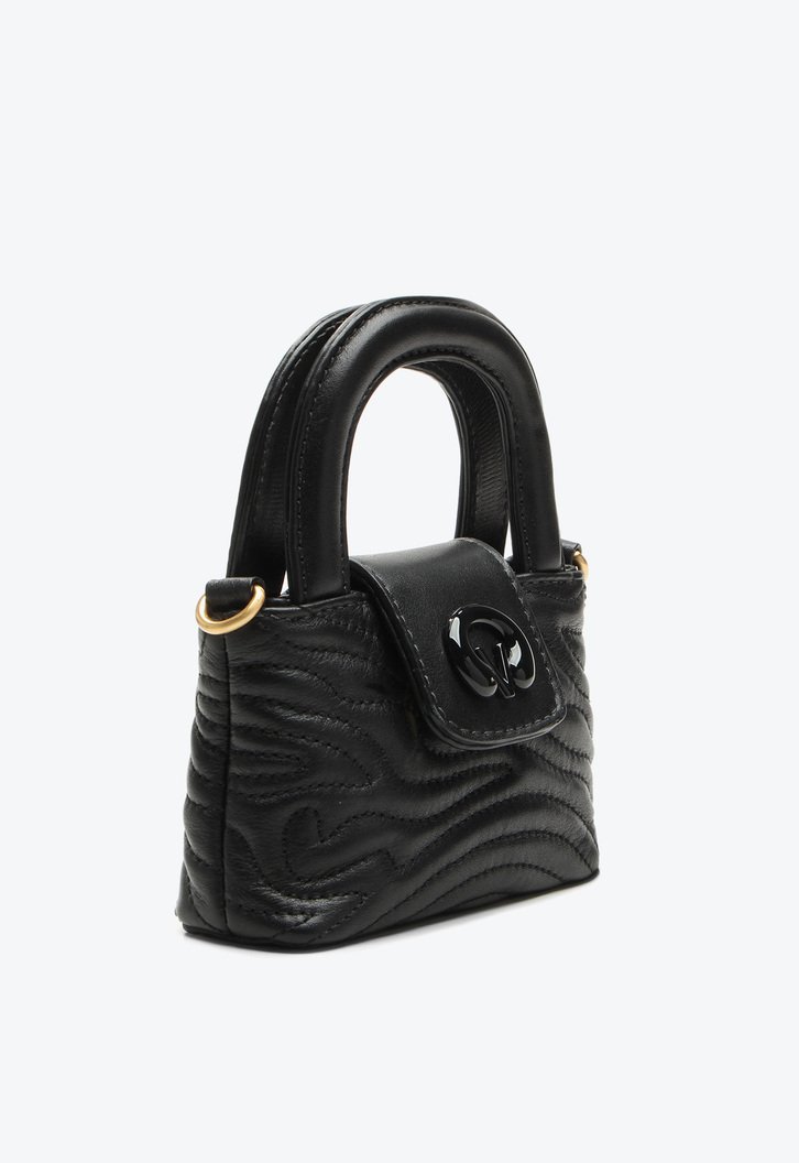 Bolsa Tiracolo Eleonora Pequena Preto