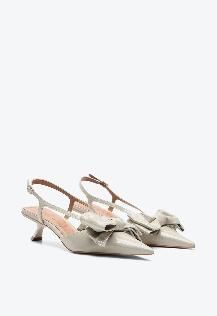 Slingback Sidney Cinza