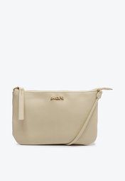 Bolsa Tiracolo Branca Anacapri Slim Pequena