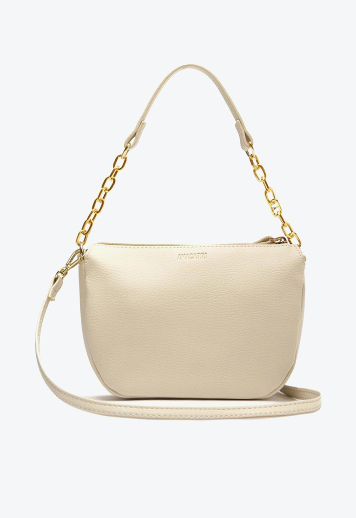 Bolsa Tiracolo Branca Anacapri Correntes Média