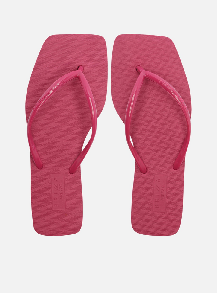 Chinelo de Dedo Rosa Flat Brizza