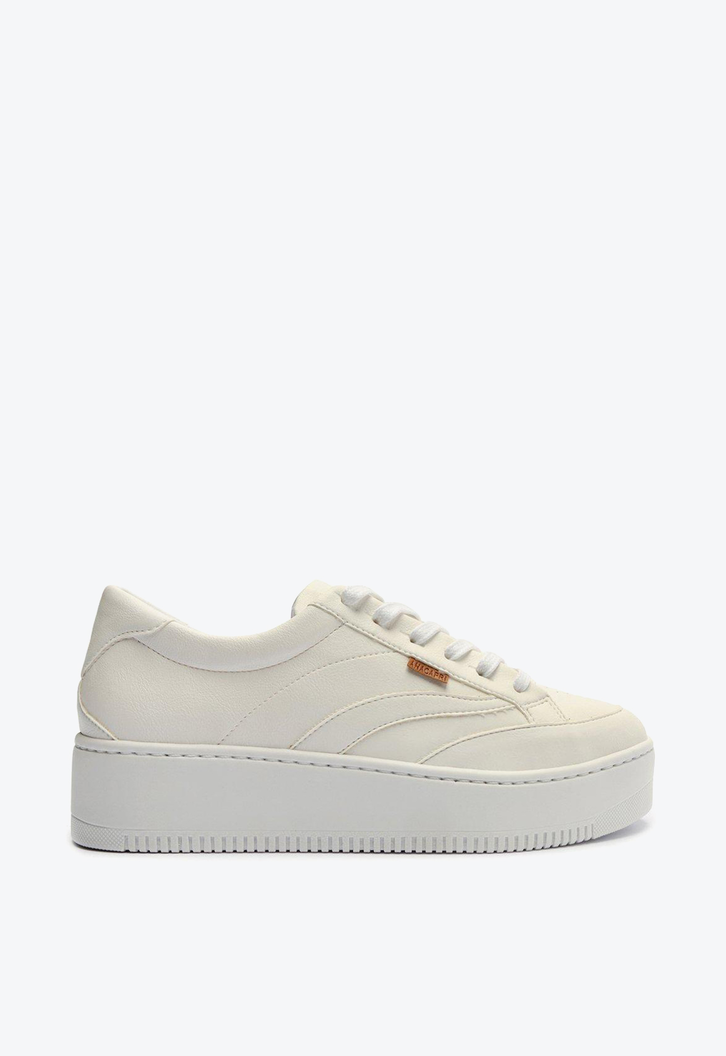 Tênis Branco Anacapri Detalhes Flatform
