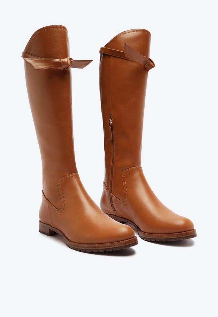 Clarita Saddlery Boot Cuoio
