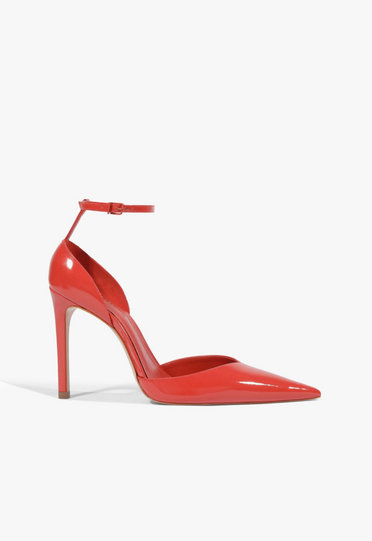 シーボン Sapato Schutz Vivienne Pump Couro Vermelho | ZZ MALL
