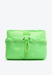 Bolsa Verde Arezzo Pequena De Nylon