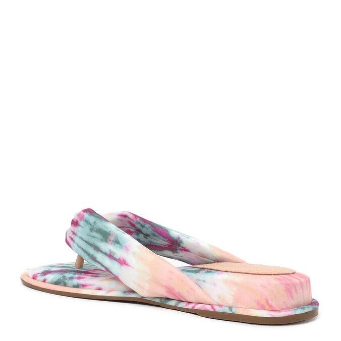 Chinelo Arezzo Tie-Dye Tecido Tiras | ZZ MALL