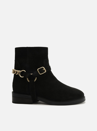 Bota Preta Arezzo Acamurçada Cano Curto