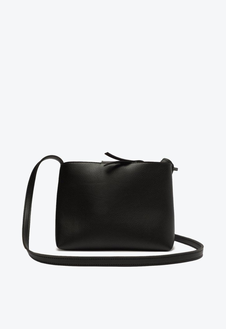 Bolsa Tiracolo Cartão Preta Anacapri Porta Média