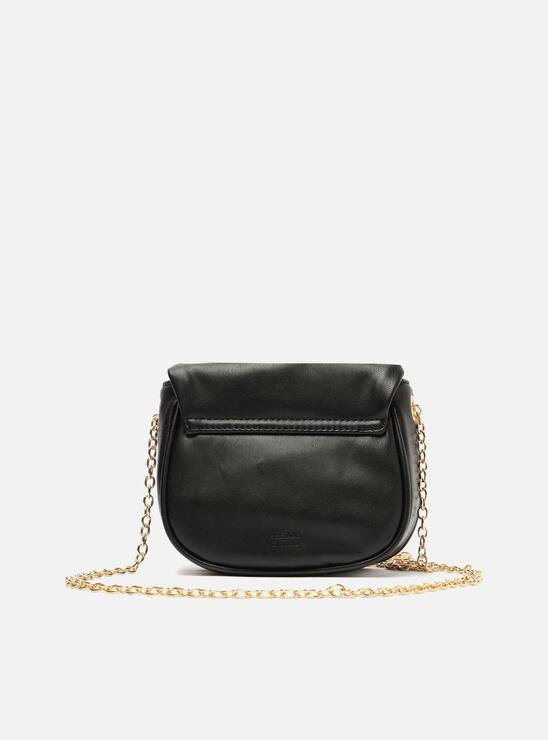BOLSA TIRACOLO PRETA AREZZO PEQUENA