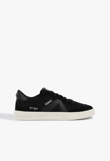 Tênis ST Schutz Couro Preto | ZZ MALL