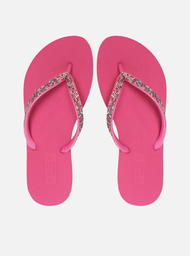 Chinelo De Dedo Rosa Brizza Strass Essential