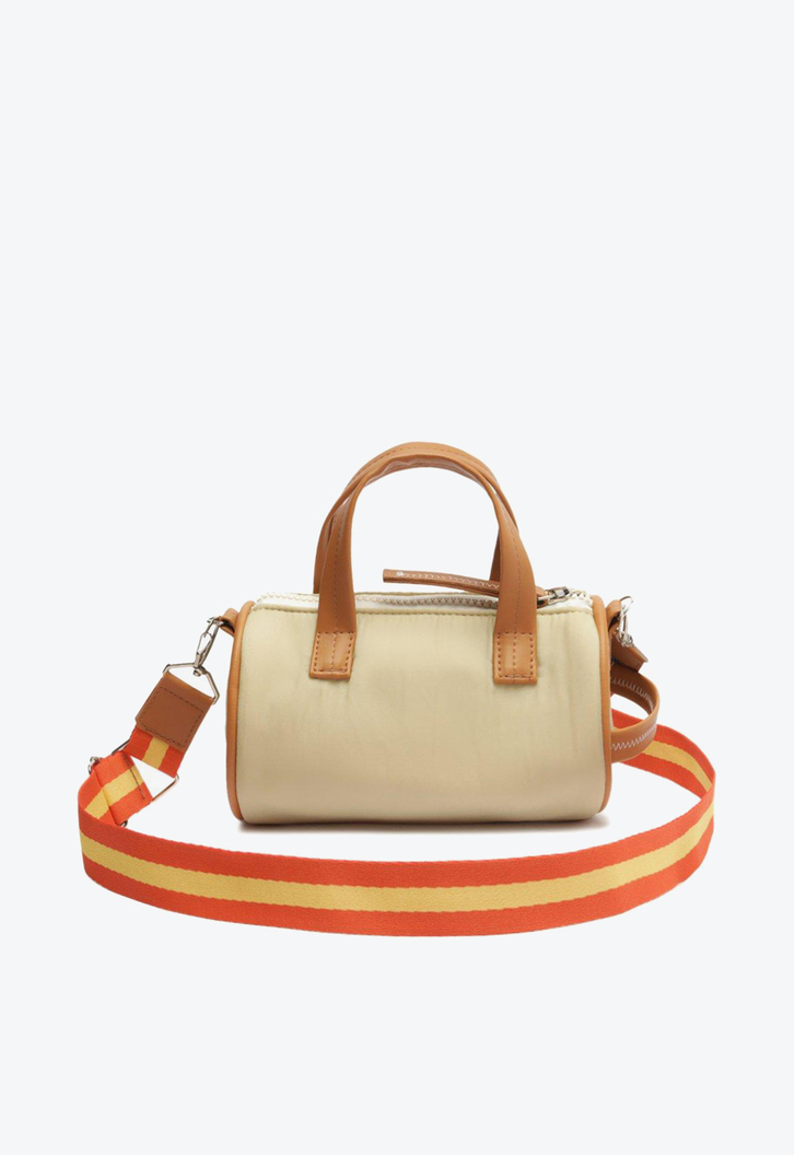 Bolsa Mini Tote Nude Anacapri Nylon Pequena
