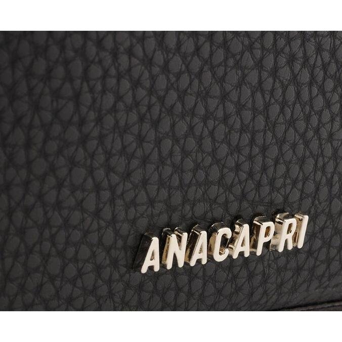 Crossbody Anacapri Preto Alça Trançada