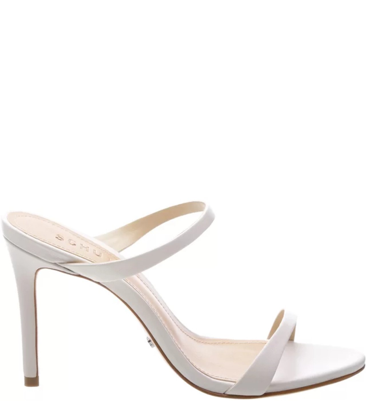 Sandália Mule Branca Schutz Minimal Pearl Sandália Mule Branca Schutz Minimal Pearl