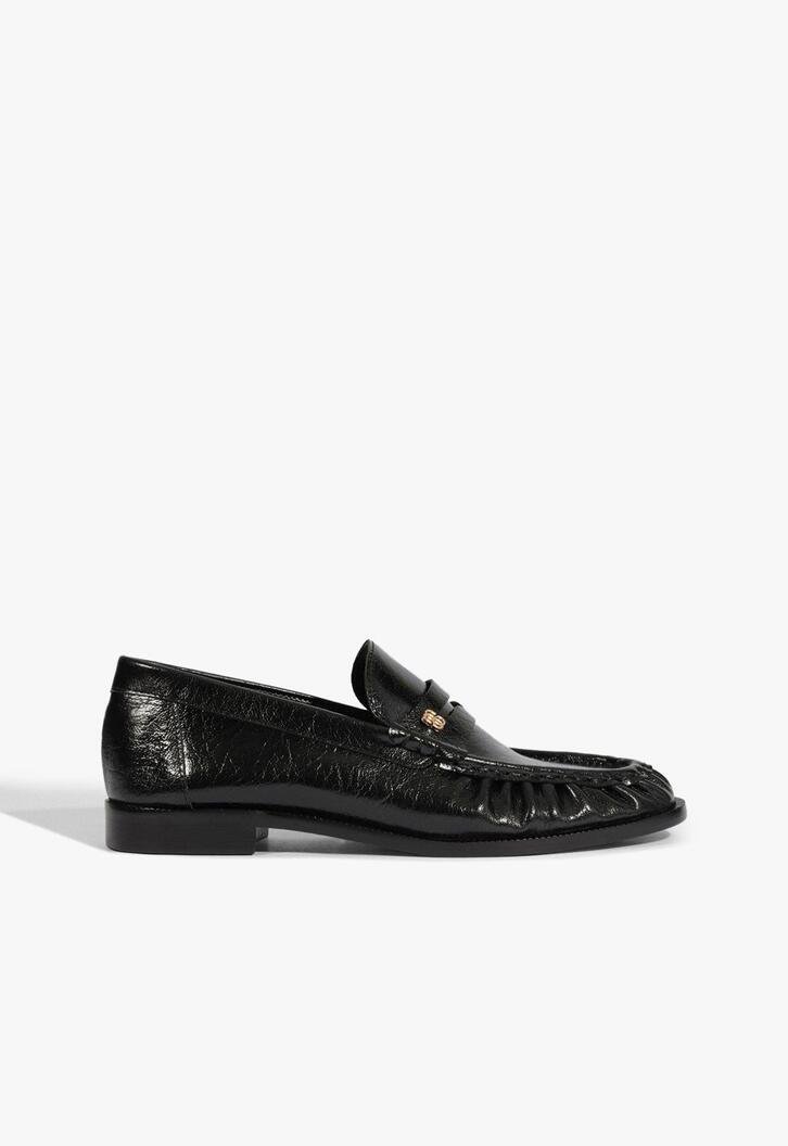 Mocassim Couro Preto