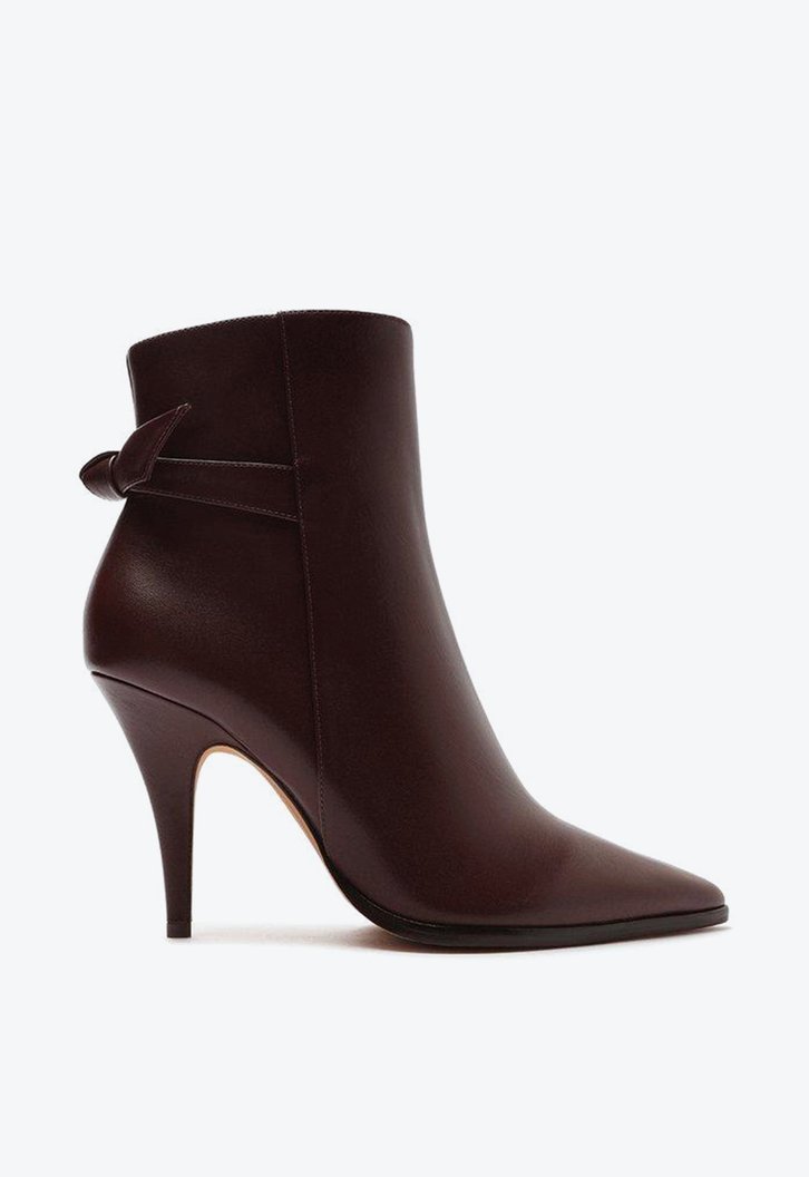 Clarita Bootie Spoon Heel Fig