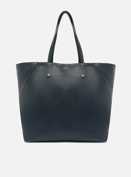 Bolsa Shopping Azul Arezzo Grande Rebites