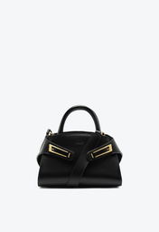 Bolsa Tote Marrom Schutz Emery Média Couro Croco | ZZ MALL