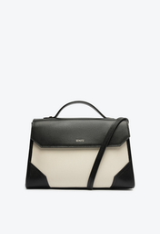 Bolsa Tote Preta Schutz Grande Susan Lona Couro