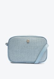 Bolsa Tiracolo Azul Anacapri Pequena Cápsula