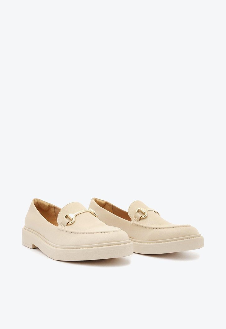 Mocassim Flatform Nude Anacapri Boné Bridão