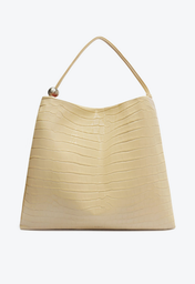 Maxi Bag Bege Schutz Lessie Couro