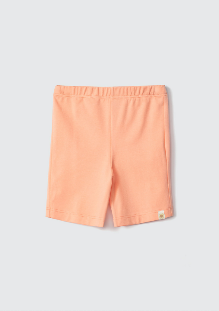 Bermuda Laranja Hering Kids Ciclista Infantil Menina Toddler
