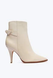 Clarita Bootie Spoon Heel Fog