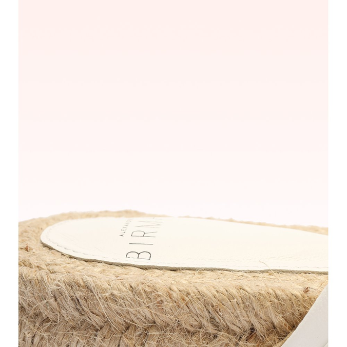 Clarita Espadrille Jute White