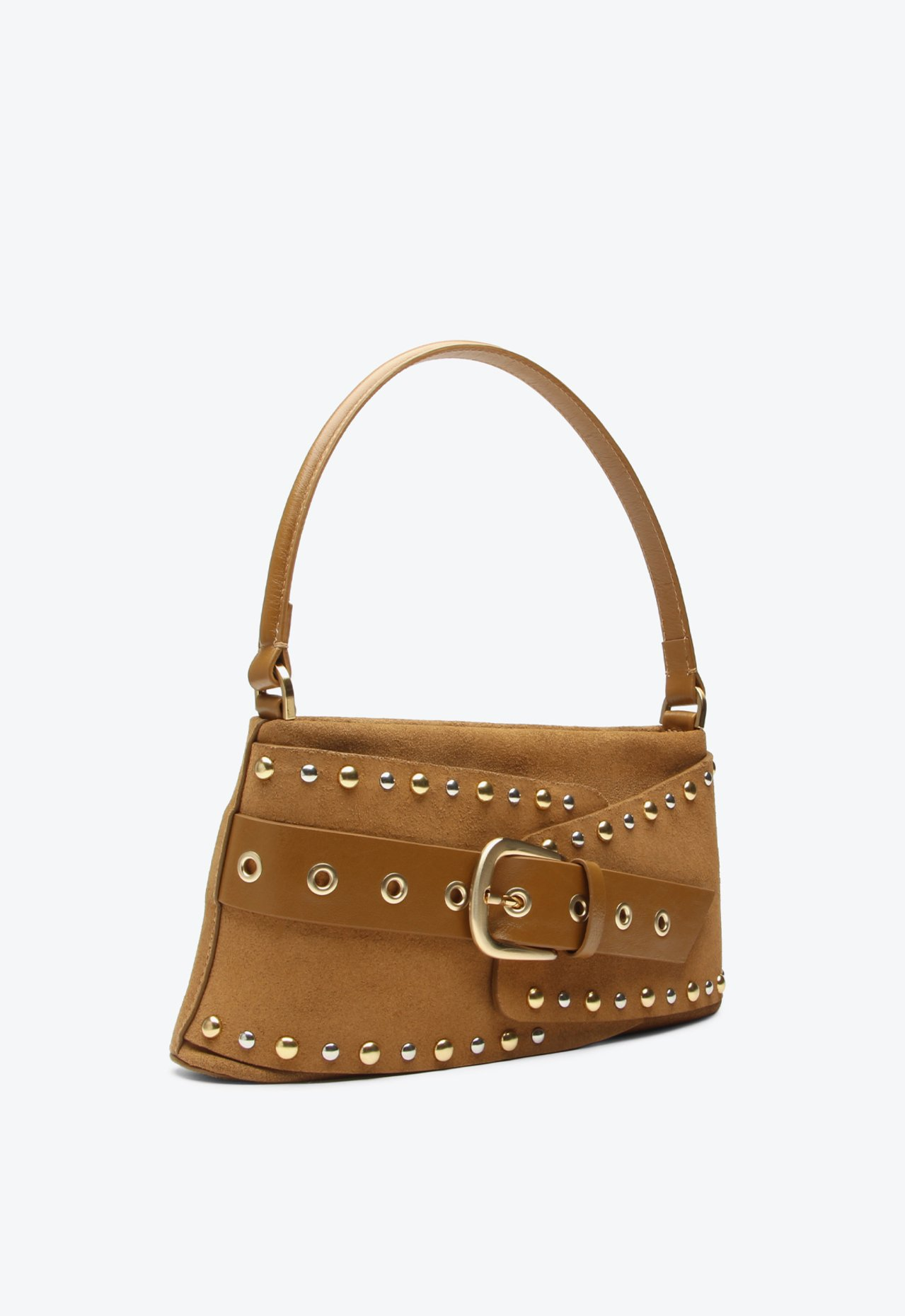 Bolsa Shoulder Thaila Média Caramelo | ZZ MALL