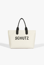 Bolsa Shopping Bege E Preta Schutz Gifts Astec