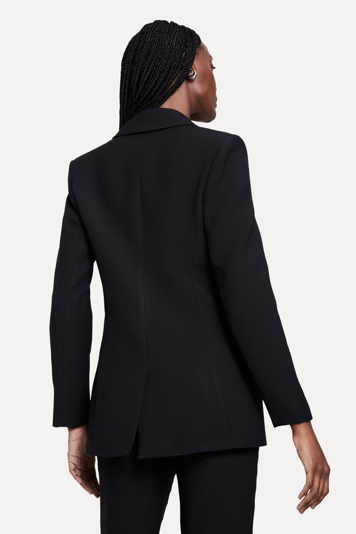 BLAZER PRETO REVERSA CREPE RVS