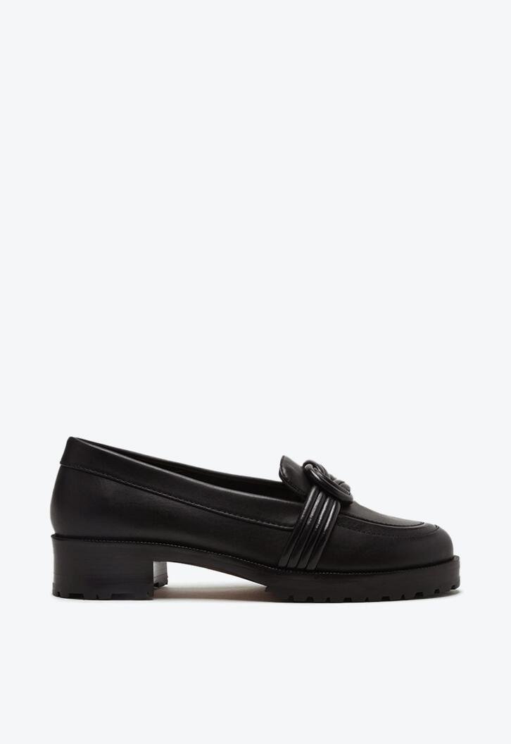 Vicky Chunky Loafer Black