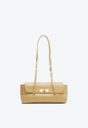Bolsa Bege Schutz Baguete Eddie Couro