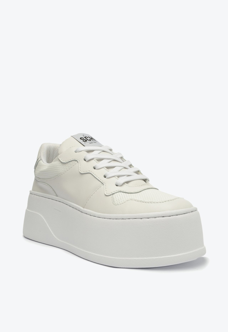 Tênis Plataforma Branco