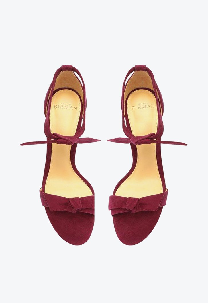 Clarita Curve 90 Suede Berry
