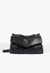 Bolsa Tiracolo Dream Couro Preta