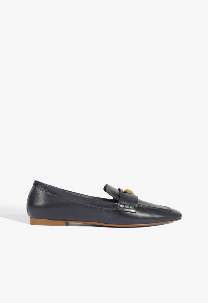Tênis Casual Couro Azul