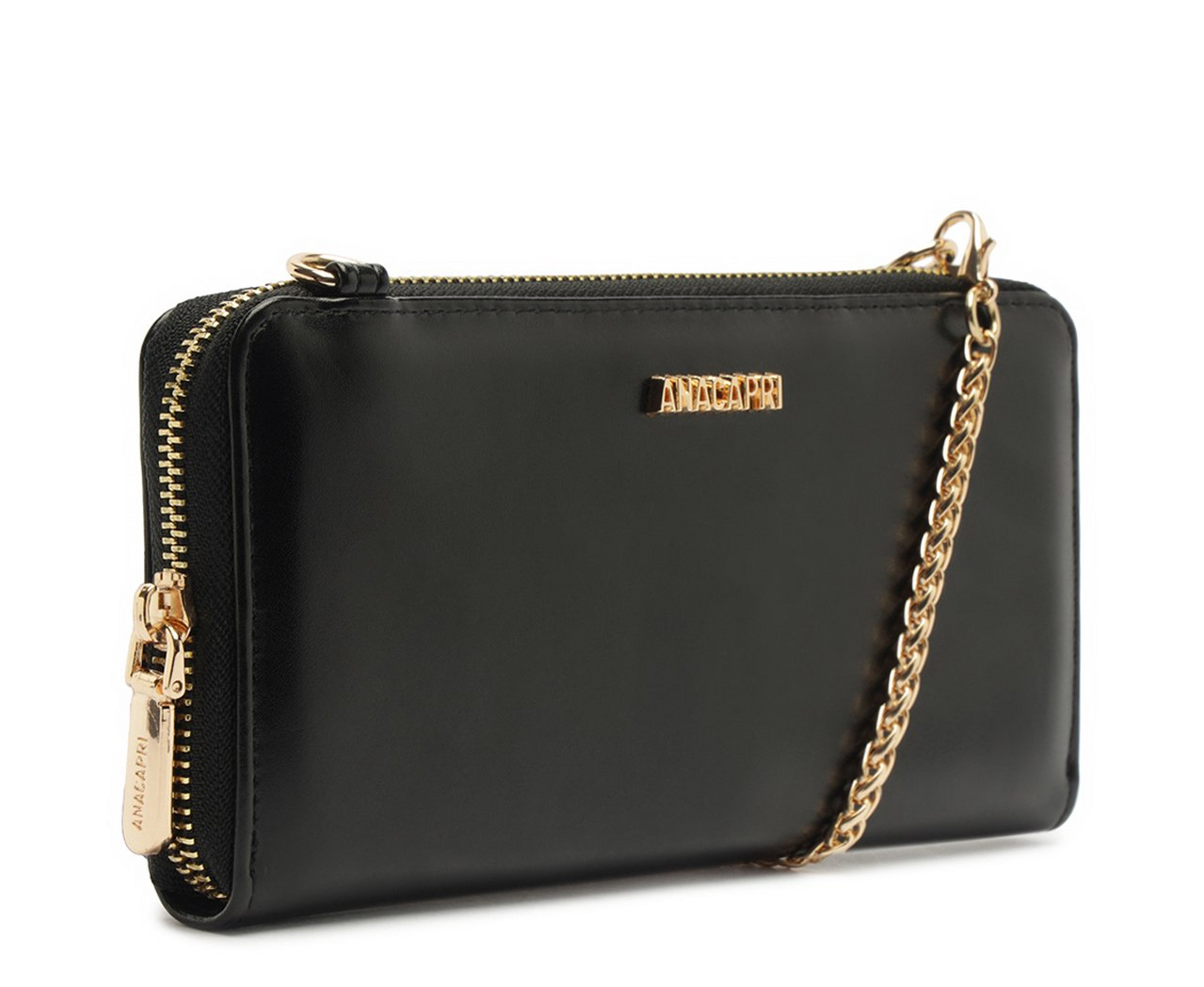 Carteira Clutch Preta | ZZ MALL