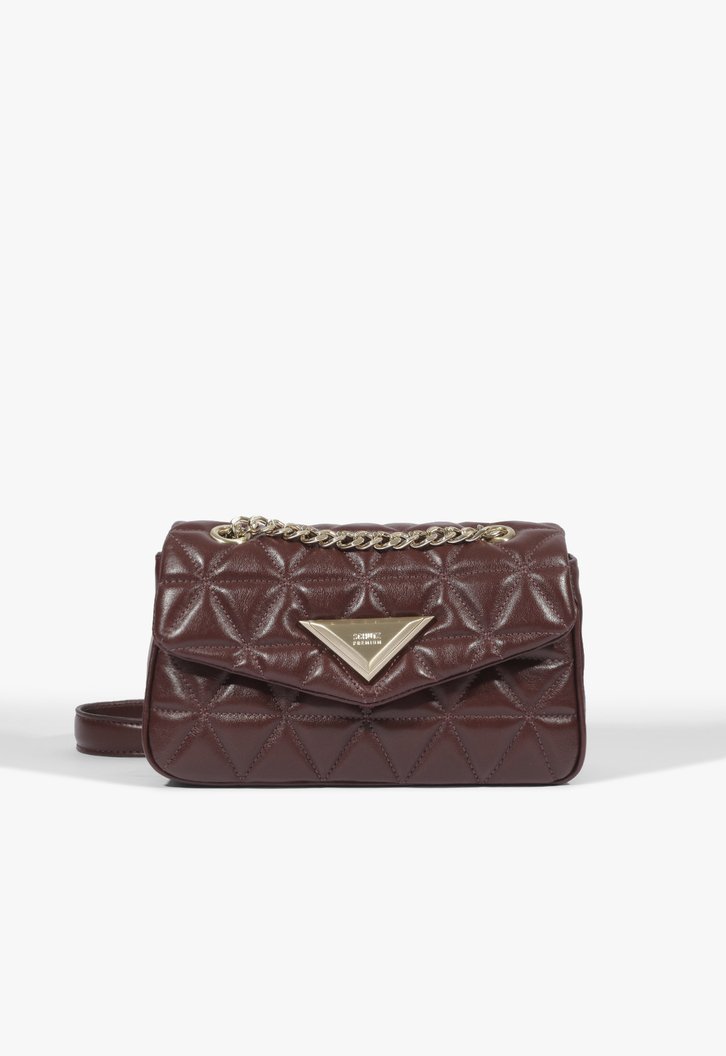 Bolsa Schutz Tiracolo Média 944 Couro Vermelha
