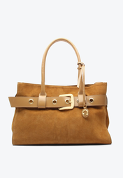 Bolsa Tote Lien Grande Caramelo
